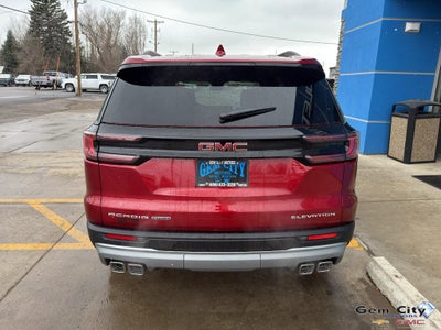 2026 GMC Acadia Elevation