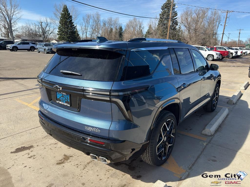 2026 Chevrolet Traverse High Country